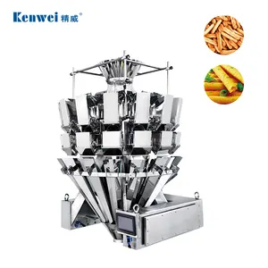 Favorable Price Automatic Pesando Spaghetti Pasta Packaging Machine automática combinação weigher para Stick Shape Food