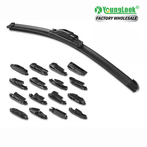 ใบปัดน้ำฝนแบบไม่มีโครงพร้อมอะแดปเตอร์ 22 ชิ้น ใช้ได้กับรถย<span class=keywords><strong>น</strong></span>ต์ 95% ผลิตจากยางธรรมชาติ ใช้ได้ทุกฤดู ได้มาตรฐาน REACH มีตัวอย่างสิ<span class=keywords><strong>น</strong></span>ค้าพร้อมส่งภายใน <span class=keywords><strong>3</strong></span> วั<span class=keywords><strong>น</strong></span> - Product Image 2