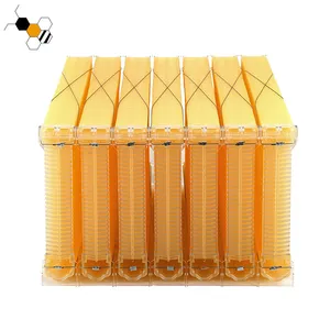 Automatic Self-Flowing Honey 7 Bee Hive Frames Set Apiculture Equipment Beekeeping Tool