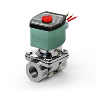 Válvula Solenoide Original ASCO 8210 8220 de 2/2 Vías para Vapor y Agua Caliente, a Prueba de Explosiones ATEX UL SIL3, para Control de Procesos Industriales