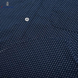 <span class=keywords><strong>Camicia</strong></span> da uomo Casual in cotone <span class=keywords><strong>Seersucker</strong></span> con stampa a punto manica corta traspirante e morbida taglia XL ODM fornitura - Product Image 6