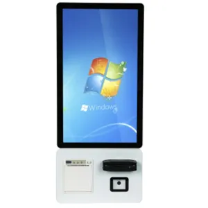 23.8inch Touch Interactive Self Service Kiosk Pos System Self Ordering Machine Self- Ordering Kiosk Payment For Restaurant