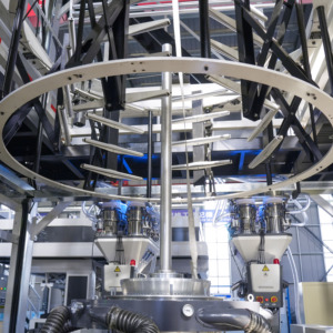 Machine d'extrusion-soufflage de <span class=keywords><strong>film</strong></span> plastique à 2 couches ABA pour la production de rouleaux de <span class=keywords><strong>film</strong></span> CaCO3 LDPE HDPE - Product Image 4