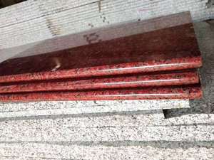 Trung Quốc Giá Rẻ Tự Nhiên Stone Hot Bán Củ<span class=keywords><strong>a</strong></span> <span class=keywords><strong>Ruby</strong></span> Màu Đỏ Granite Tầng Ngói - Product Image 4