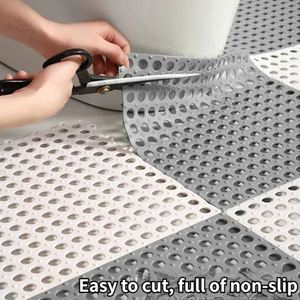 Non-slip Bath Mat Waterproof Rug Bathroom Carpet Anti Slip Feet Massage Cushion Pad Toilet Splicing Floor Shower Mat 30x30cm - Product Image 2