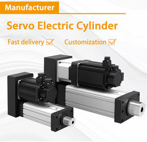 Actuador Lineal Neumático Qiangdeli con Motor y Cilindro, Carrera de 600 mm, Acero Inoxidable para Máquina de Presión - Product Image 3