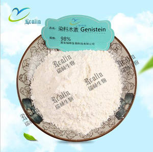 공장 공급 제니스타 팅토리아 추출물 제니스테인 분말 CAS 번호 446-72-0 제니스테인 - Product Image 3