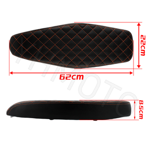 For Simson S50 S51 S70 Motorcycle Parts Frame Seat Sitzbankflach Plush <b>Cushion</b> <b>Pad</b> Rear Flat Bench Sitz - Colorful Sutures - Product Image 5
