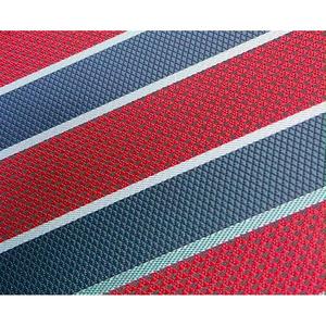 Premium <b>White</b> Striped Jacquard Woven Polyester Wrinkle Resistant Fabric for Tie and Fashion Accessories in Stock - Product Image 2