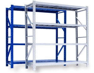 ชั้นวางของเหล็กปรับระดับได้สำหรับคลังสินค้าจากจีน - Product Image 1