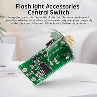 Carte pilote de batterie au Lithium double 6-8.4V pour 2*18650/26650 Batteries Module d'entraînement de lampe de poche pour perles LED 15-20W