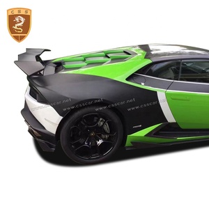 CSS auto partes del cuerpo de fibra de carbono kit para Lambor Huracan LP610 modificación DMC capucha, estilo tira de ajuste - Product Image 6