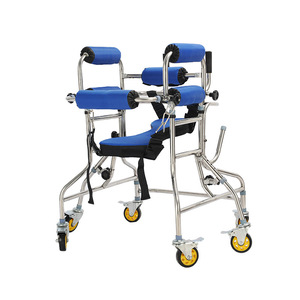 <b>Elderly</b> <b>Walker</b> With Wheels Height Adjustable For Rehabilitation And Mobility Assistance - Product Image 5