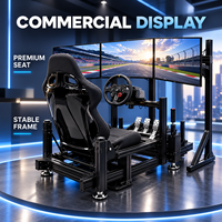 Simulateur de conduite de voiture électrique VR complet avec pédalier de karting de drift pour aires de jeux intérieures, salles d'arcade, centres commerciaux et parcs sportifs