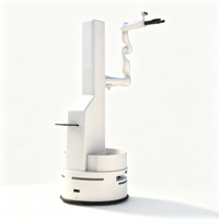 Robot Compuesto A2CR-W3 |   360 °   Manipulador Móvil con Alcance de Elevación de 600 mm, 10 Grados de Libertad, Carga Útil de 5 kg y ROS2 para Automatización