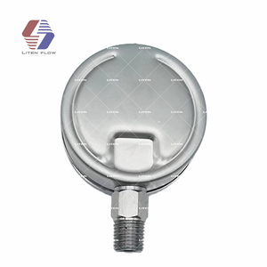 Medidor de presión lleno de líquido de 2,<span class=keywords><strong>5</strong></span> "<span class=keywords><strong>0</strong></span>-400 <span class=keywords><strong>Psi</strong></span> Caja de acero inoxidable Montaje inferior - Product Image 2