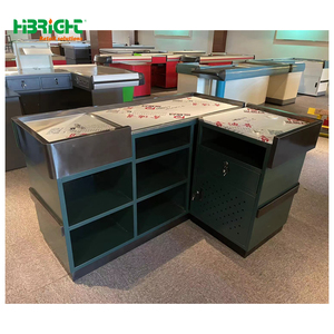 เคาน์เตอร์จ่ายเงินสดสำหรับร้านสะดวกซื้อทำจากเหล็กความจุสูง - Product Image 3