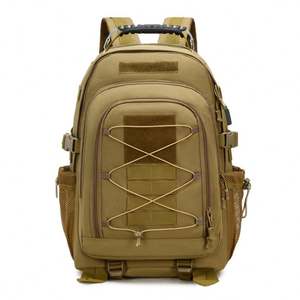 Sac à dos tactique multifonctionnel camouflage grande capacité pour les voyages en plein air, la randonnée, l'alpinisme, fermeture éclair en polyester - Product Image 1