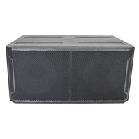 STX828S Caisson de basses extérieur double 18 pouces haute puissance 1200W/1600W pour concerts, événements et scènes