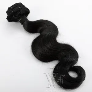 VMAE Cabello Brasileño Color Natural 100g 120g Body Wave Cabello Humano Micro Beads Extensión de Cabello Humano