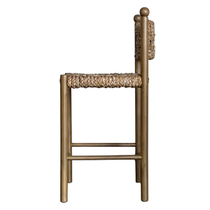 Sillas Modernas <span class=keywords><strong>con</strong></span> <span class=keywords><strong>Respaldo</strong></span> Tejido Natural, Sillas de Comedor de Algas Marinas Tejidas a Mano, Adecuadas para Hoteles, Villas y Restaurantes - Product Image 5