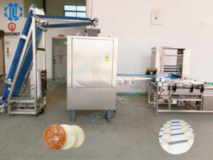 Linea di Lavorazione Automatica per Palline di <span class=keywords><strong>Pasta</strong></span> <span class=keywords><strong>Surgelata</strong></span>, Alta Capacità, in Acciaio Inox per Alimenti, per <span class=keywords><strong>Pizza</strong></span> e Hamburger - Product Image 5