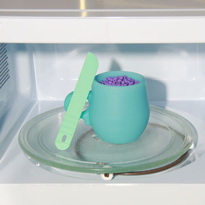 Copo de Silicone Portátil Ecológico para Derreter Cera de Micro-ondas, Fácil de Limpar, Reutilizável, para Pérolas de Cera e Velas - Product Image 4