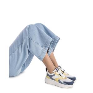 Zapatillas Donna Bianco Blu Estilo Walking 172853 - Product Image 5
