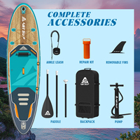Planche à pagaie gonflable ABY en gros, planche à pagaie debout pour les sports nautiques, le surf, le wakeboard, Isup