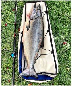 Free Sample BSCI High Premium Outdoor Waterproof Kayak Fish <b>Cooler</b> Bag Fish Kill Bag Insulated Fish Cooling Bag - Product Image 5