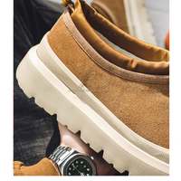 Bottes de neige Ugs neuves de haute qualité, bottes d'hiver en cuir véritable, Botas De Nieve Para Mujer avec la meilleure qualité