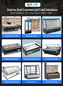 Thẳng Đứng Đồ Uống Hiển Thị Mát Siêu Thị Thương Mại Tủ Lạnh Dọc Lớn Đồ Uống Mát Cho Đồ Uống - Product Image 6