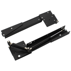DIY Wall Mounted Conceal Stool Bracket Hinge Iron Hardware Accessories for Folding Seat Chair for RV <strong>Shoe</strong> Cabinet <strong>Wardrobe</strong> - Product Image 2