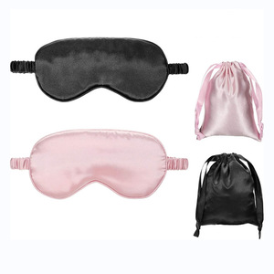 Antifaz de Seda Satinado Multifuncional al por Mayor con Bolsa de Tela, Impresión Personalizada OEM - Product Image 2