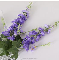 Fleur artificielle en soie, gypsophile réaliste faite à la main, arrangement floral pour plafond de salle de la Saint-Valentin, fleurs de base pour hôtel