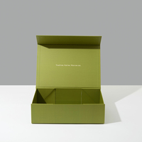 Boîte cadeau pliable personnalisée pour vêtements, écharpes, rubans, textiles de maison, ensembles de literie, emballage FSC Lionwrapack