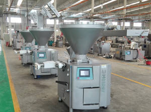 Equipo Automático de Llenado de Carne de Res y Pollo Picada al Vacío, Rellenadora de Salami y Salchichas con Torcedor de Alta Velocidad - Product Image 6