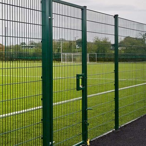 प्रत्यक्ष कारखाने बिक्री उच्च गुणवत्ता वाले क्लासिक स्टील तार जाल बाड़ आसान स्थापना वेल्डेड तकनीक वर्ग कम कीमत धातु काटने - Product Image 2