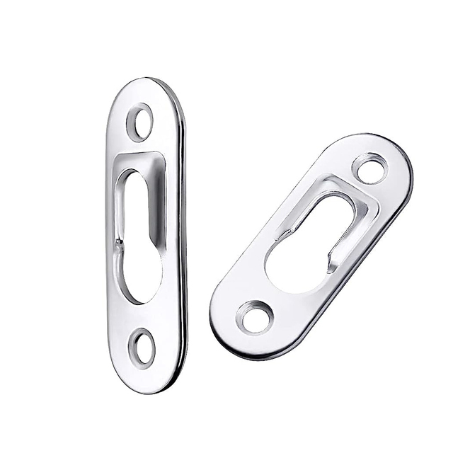 Single Keyhole Picture Frame Hangers Hanging Plate Hardware Tool Hooks