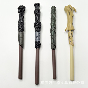 Logo bút Hermione bút bi viết Cây Đũa phép có thể thay thế đạo cụ cầm tay voldemort Quà Tặng làm bằng nhựa và kim loại - Product Image 3