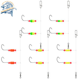 Anzuelos flotantes atados a mano, juego <span class=keywords><strong>de</strong></span> línea <span class=keywords><strong>de</strong></span> pesca <span class=keywords><strong>de</strong></span> mar, <span class=keywords><strong>cosas</strong></span> grandes, ocho anillos, Conector <span class=keywords><strong>de</strong></span> pines, juego <span class=keywords><strong>de</strong></span> flotador <span class=keywords><strong>de</strong></span> alta sensibilidad - Product Image 2
