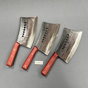 Cuchillo de Carnicero <span class=keywords><strong>Chino</strong></span> de Espiga Completa con Hoja de Manganeso Engrosada y Mango de Madera para el Hogar y Restaurantes - Product Image 4
