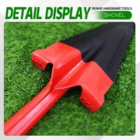 Fournisseur Vérifié – Spade de Jardinage en Acier 50Mn pour l'Arrachage d'Arbres, avec Manche en Fibre de Verre