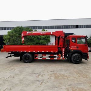 Camion grue de fret Dongfeng Huashen T5 4x2 avec flèche télescopique Changwei de 8 tonnes - Product Image 4