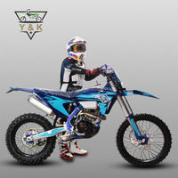 Moto de course à essence 250CC ZS CB250 Moteur 2 temps Motocross Tout-terrain Dirt Bike Pit Bike à vendre