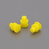 Bouchon d'étanchéité jaune en silicone MFD022-4, bouchon d'obturation pour connecteur automobile
