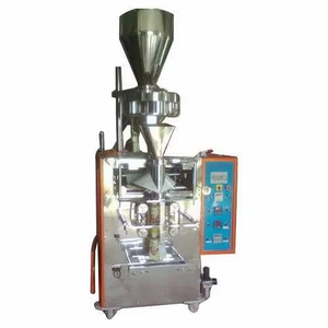 Máquina Llenadora de Bolsas Tipo Collar, 2000PPH, Neumática, Automática, PLC, para Llenado de Polvo de Grado Alimenticio, Empaquetado en Lámina y Plástico, India - Product Image 4