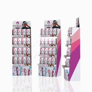 ชั้นวางสินค้าพีวีซีแบบพับได้สำหรับสินค้าสัตว์เลี้ยงและอาหาร ชั้นวางโชว์สินค้าร้านขายสัตว์เลี้ยงทำจากแผ่นโฟมพีวีซี - Product Image 3