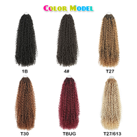 Tresses crochet de déesse de haute qualité de 26 pouces Extensions de cheveux Locs Boho River pour femmes noires Style papillon