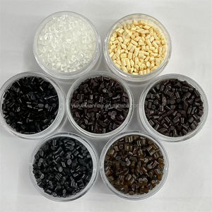 Kératines italiennes de qualité supérieure, 100 g par flacon, couleurs ambre transparentes, granulés, perles pour extensions de cheveux K/I/U/V, outils - Product Image 6